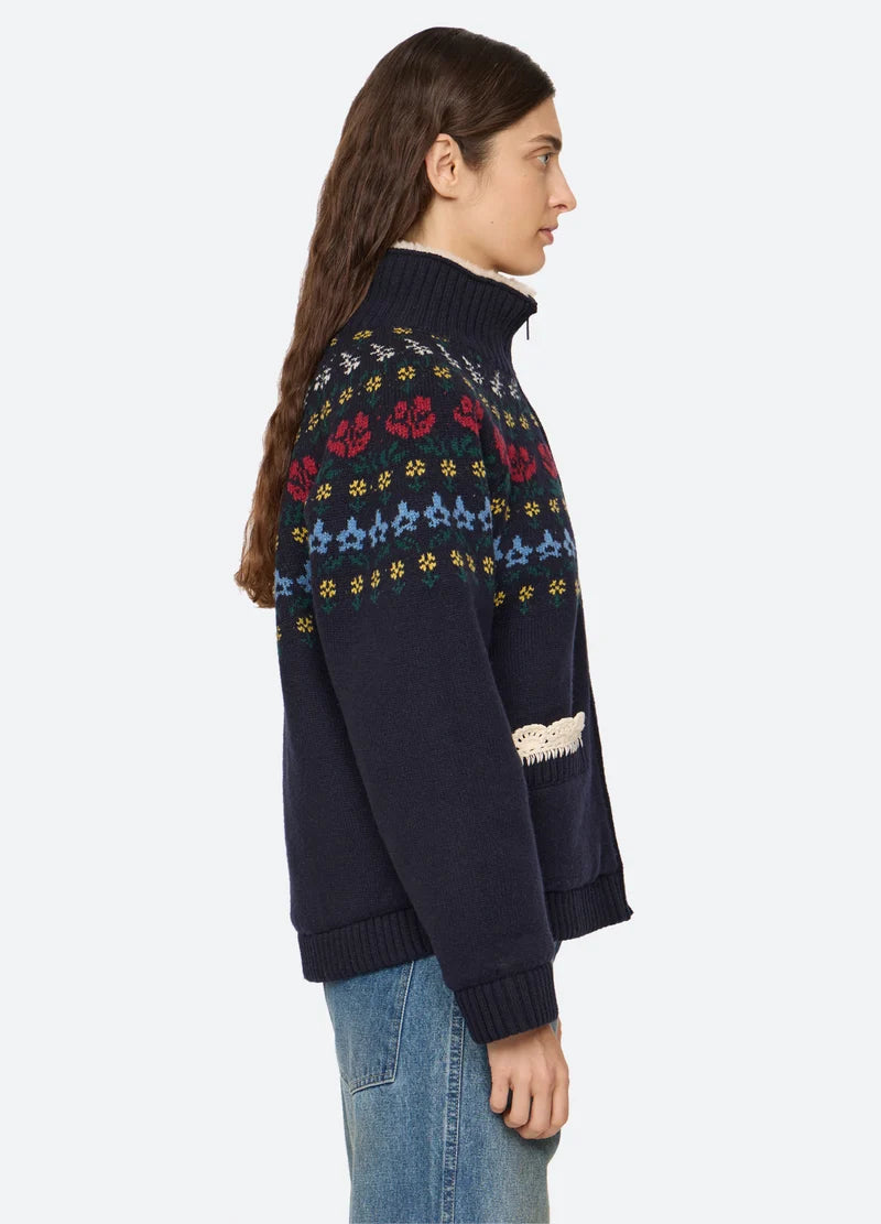 SEA NY Preston Sherpa Jacket