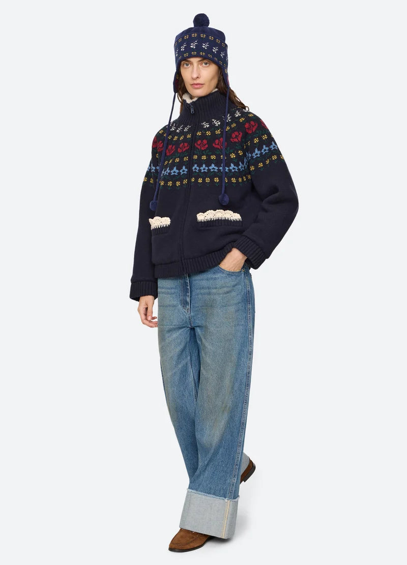 SEA NY Preston Sherpa Jacket