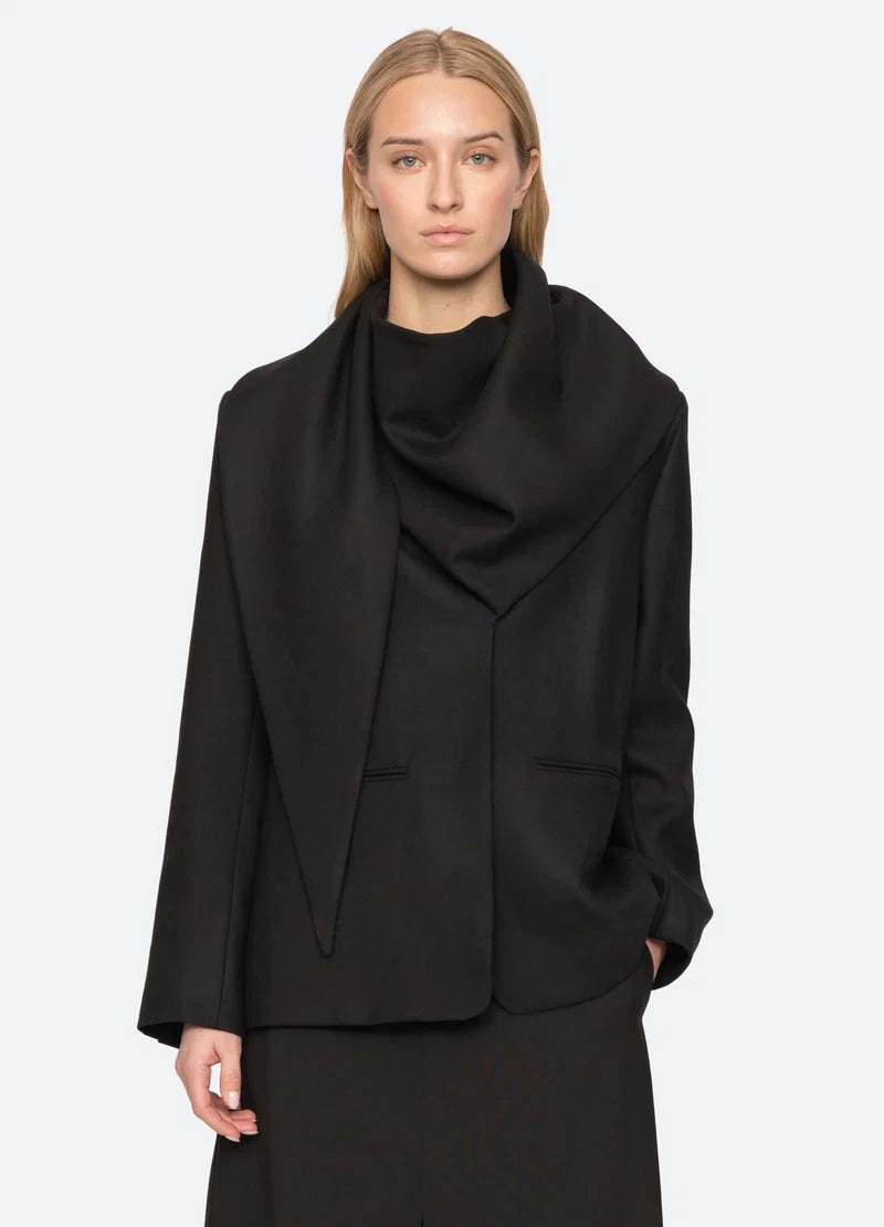 SEA NY Remi Scarf Blazer