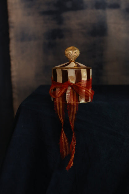 Doing Goods Abby Shell Circus Box Burgundy