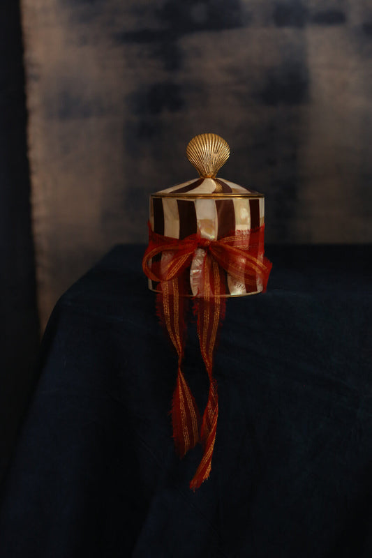 Doing Goods Abby Shell Circus Box Burgundy