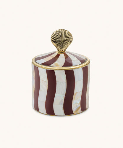 Doing Goods Abby Shell Circus Box Burgundy