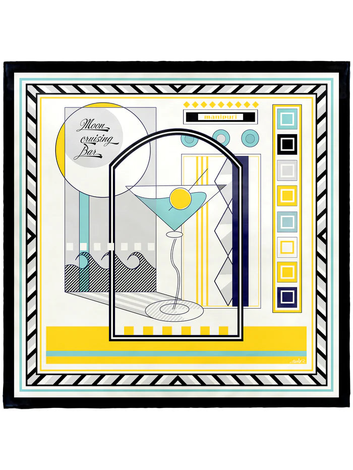 Manipuri Cocktail 65x65 black