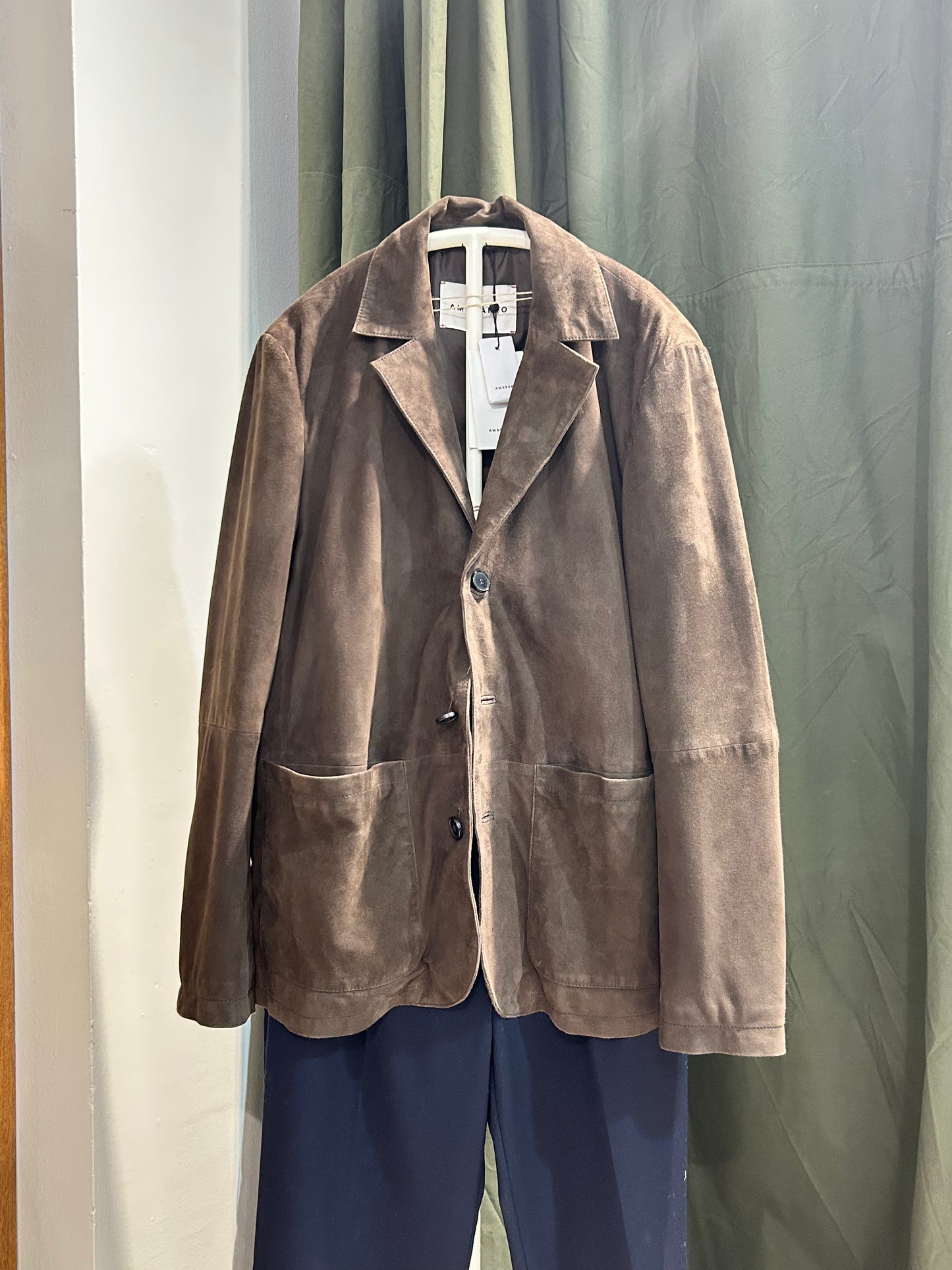 AMARÁNTO Leather Jacket B9F0046