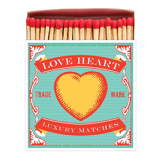 Archivist B92 Love Heart Matches