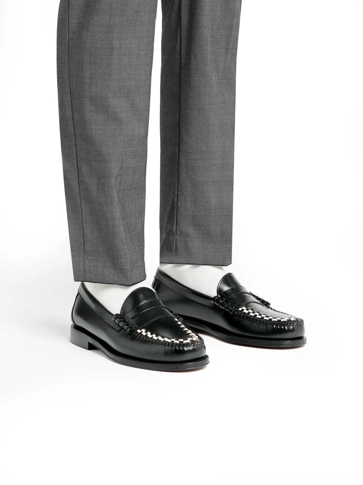 GH Bass Weejuns Larson Weave Loafers