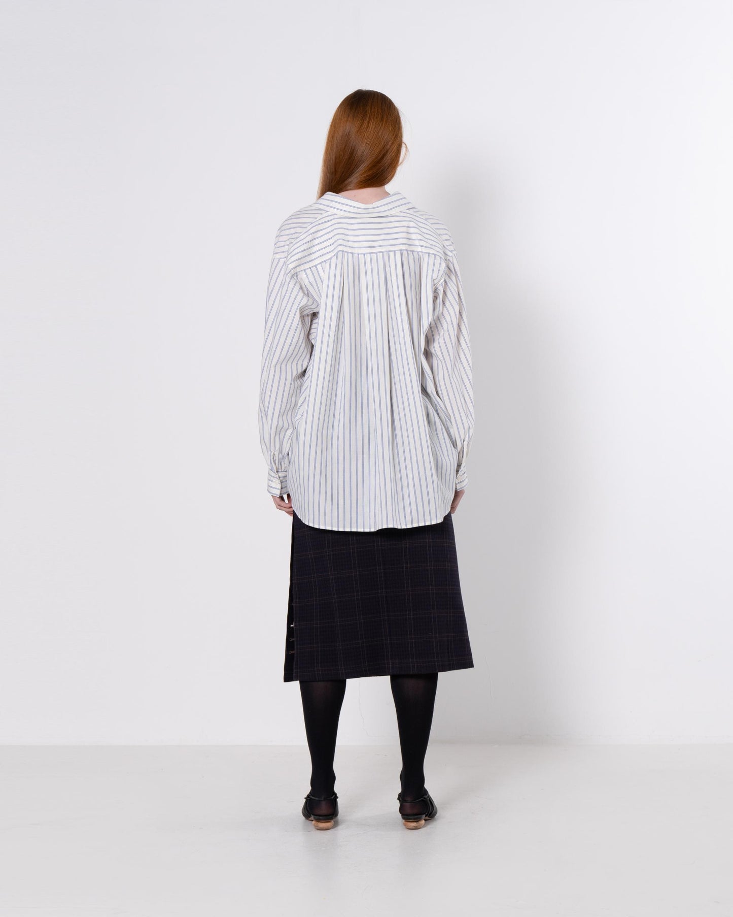 Emin + Paul Pleated Back Shirt BL2901