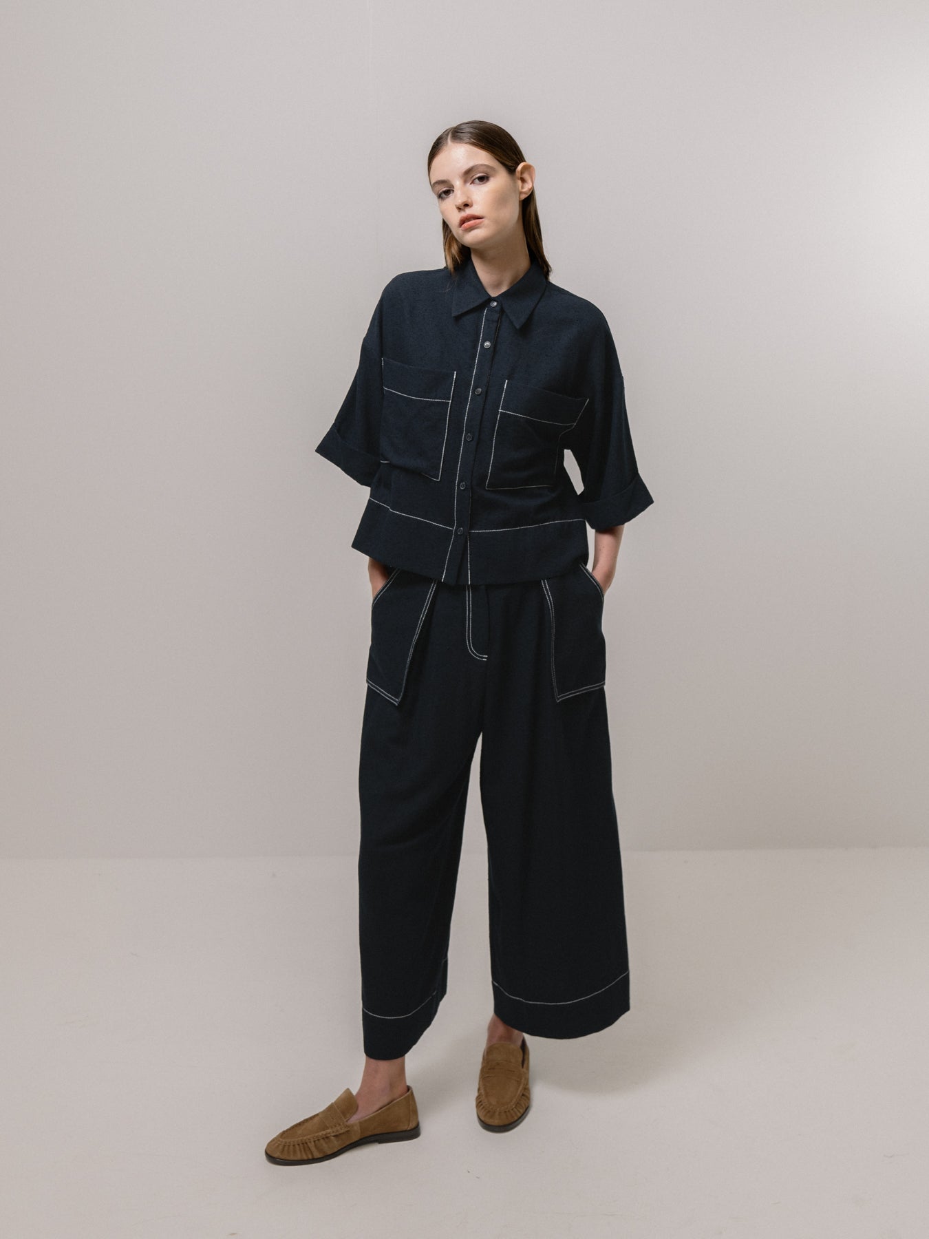 Emin + Paul Ultra Wide Leg Trousers PT3401