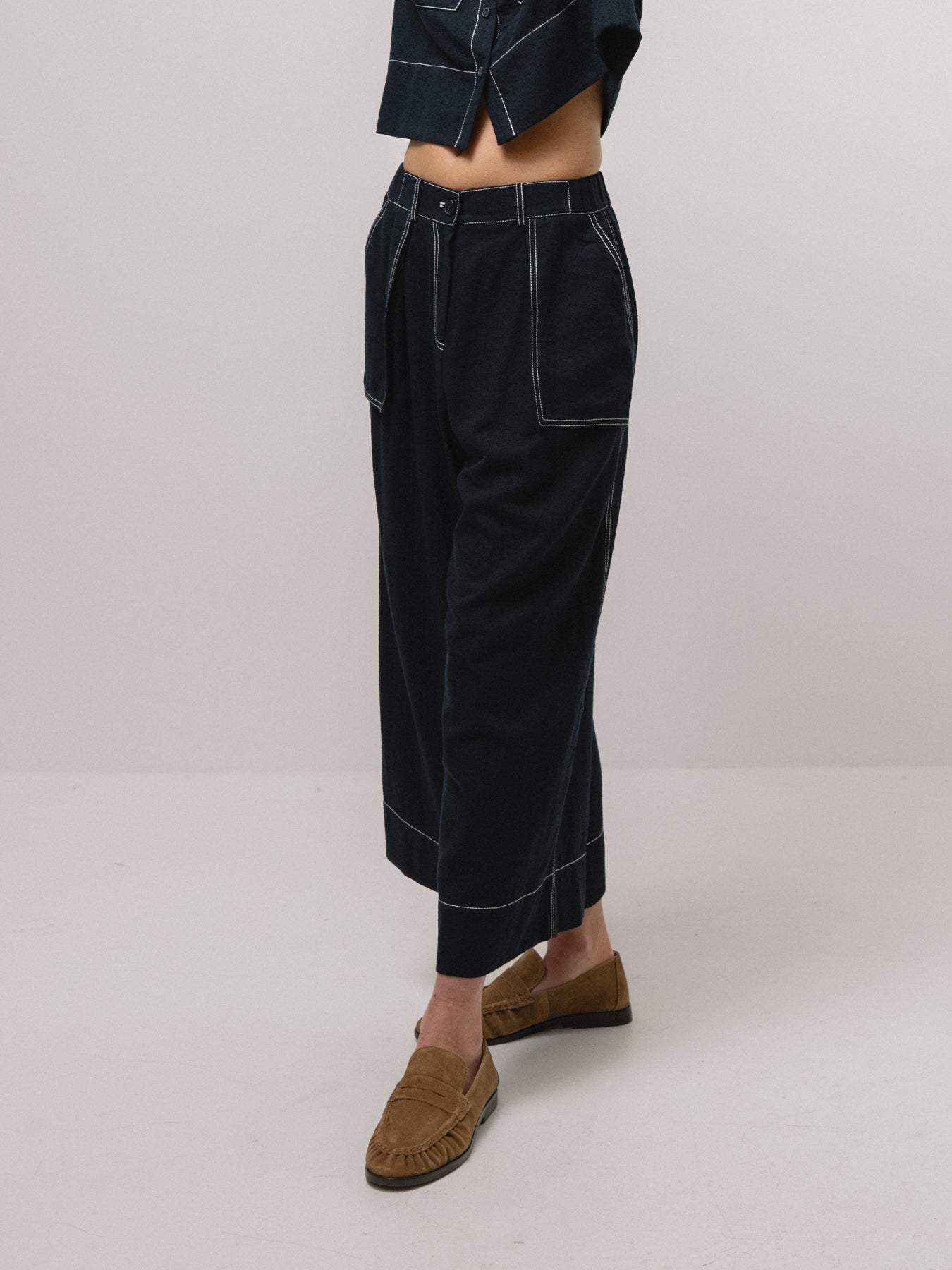 Emin + Paul Ultra Wide Leg Trousers PT3401