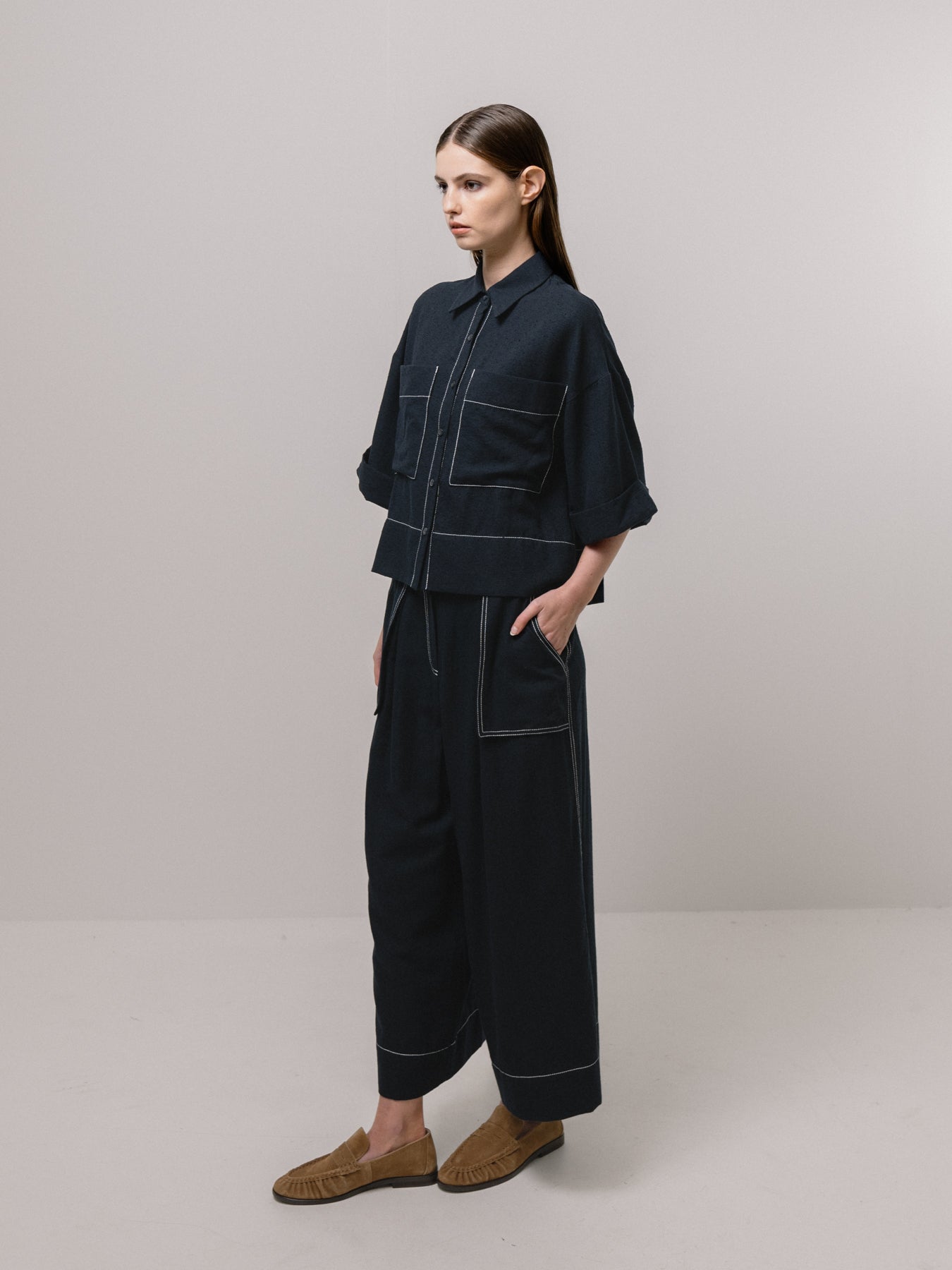 Emin + Paul Ultra Wide Leg Trousers PT3401