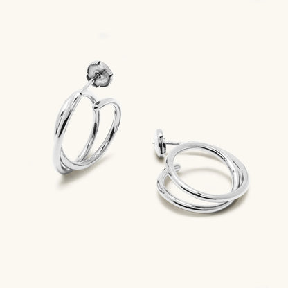 ALT Paris Maxi Spiral Earring sterling silver