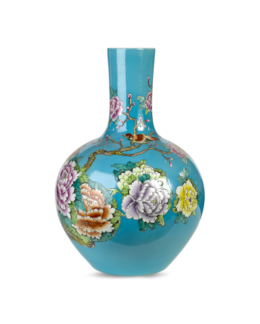 Polspotten Ball Body Vase Light Blue
