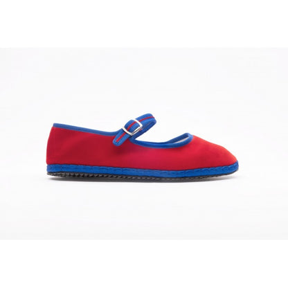 Drogheria Crivellini Mary Jane Bicolor Red+Royal
