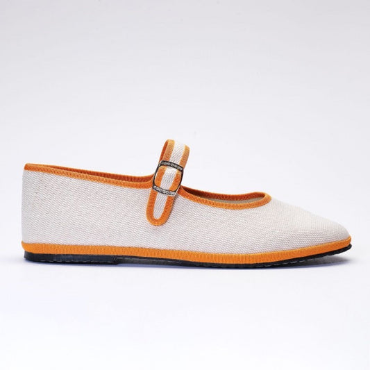 Drogheria Crivellini Papusse Soft Re-Cotton Ecru+Orange