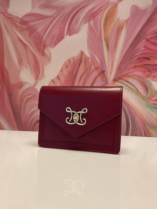 DE MARQUET Envelope Cherry Red