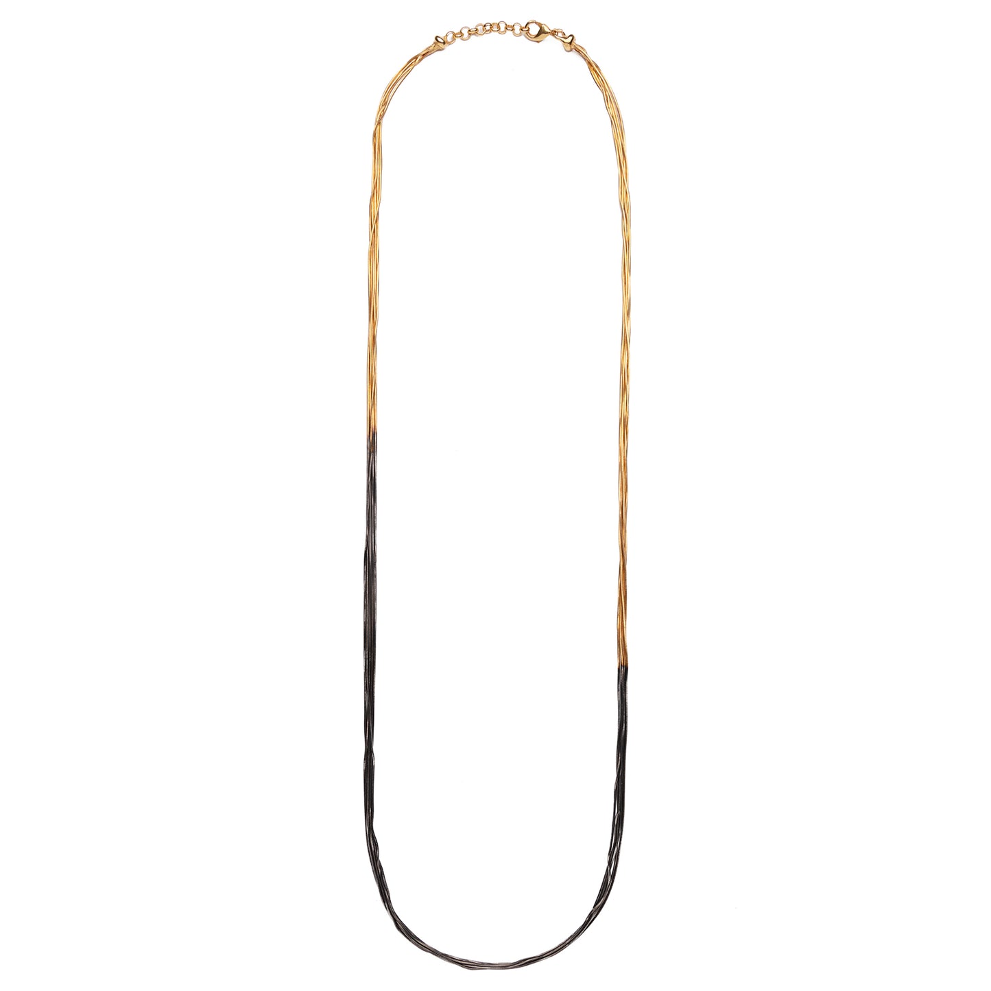 Iosselliani C945/21 SS 5 Wires long necklace