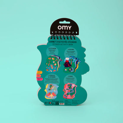 OMY Sticker Activity Notebook - Dino