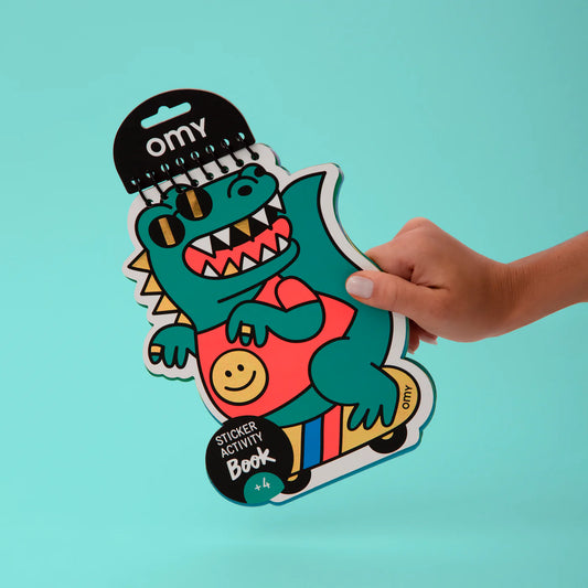 OMY Sticker Activity Notebook - Dino