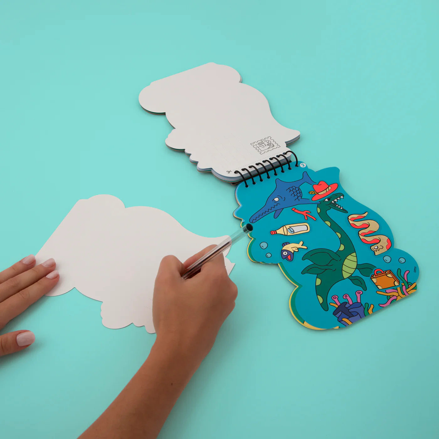 OMY Sticker Activity Notebook - Dino