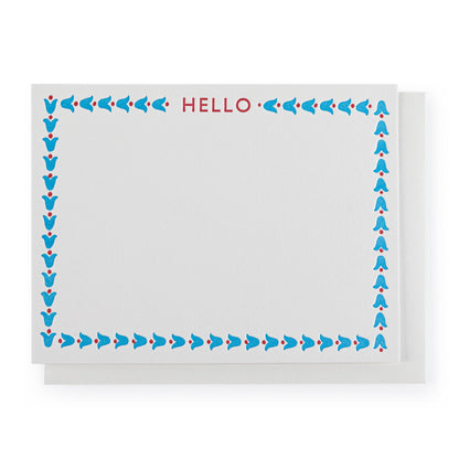 Archivist CP006 Hello Tulip Notecards Set