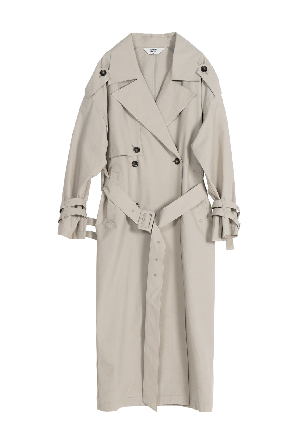 Emin + Paul Storm Flap Trench Coat