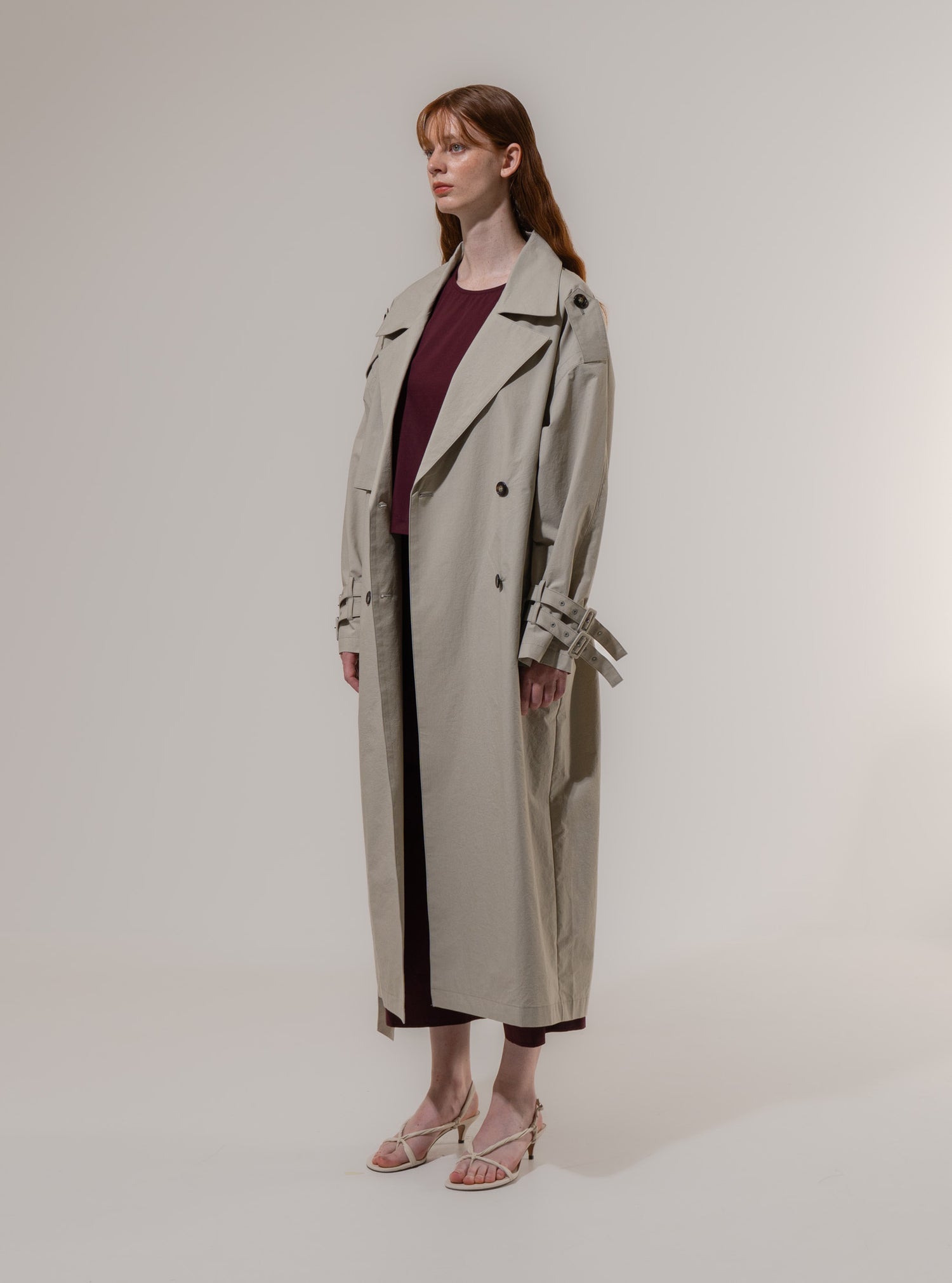 Emin + Paul Storm Flap Trench Coat