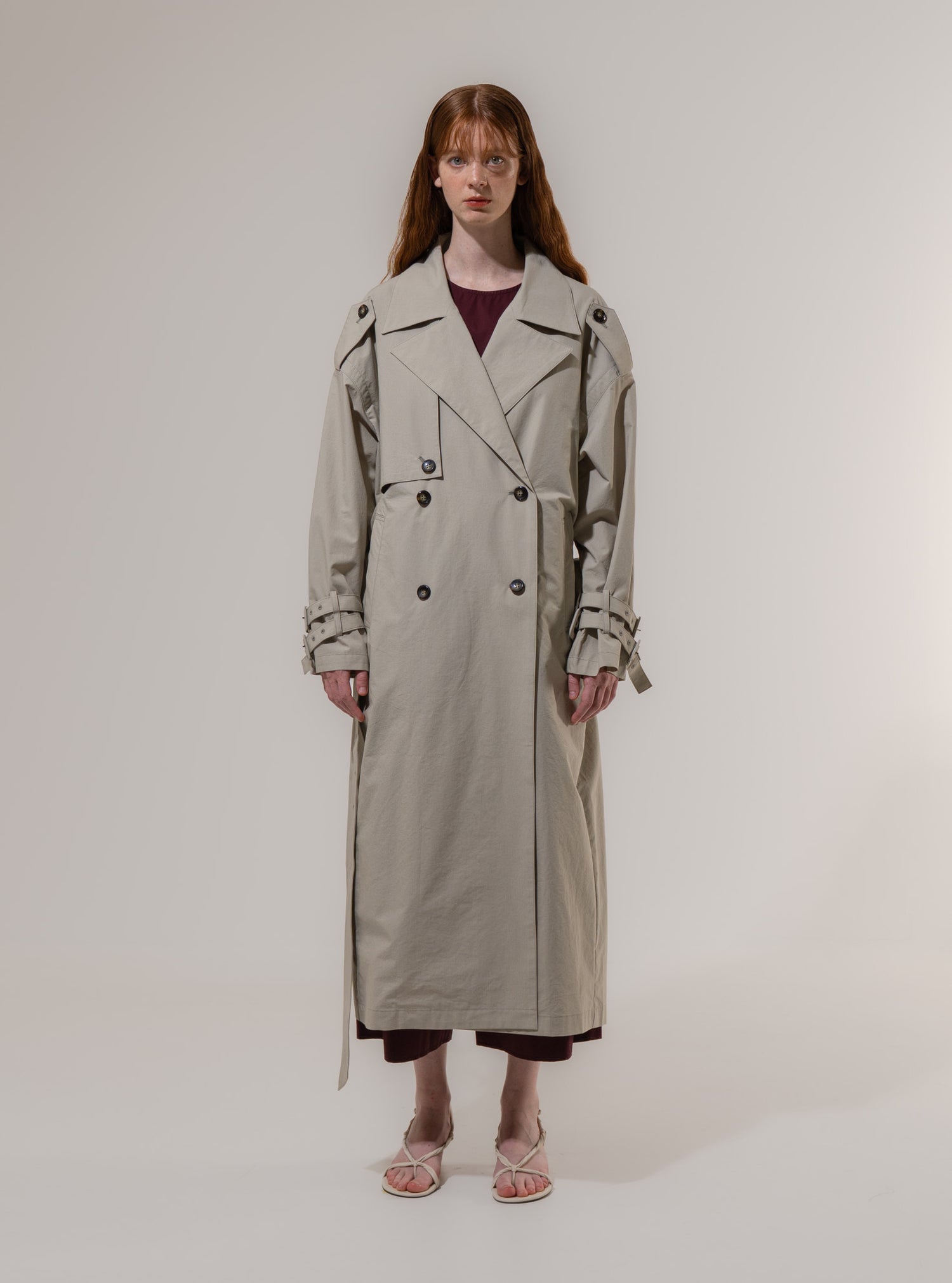 Emin + Paul Storm Flap Trench Coat