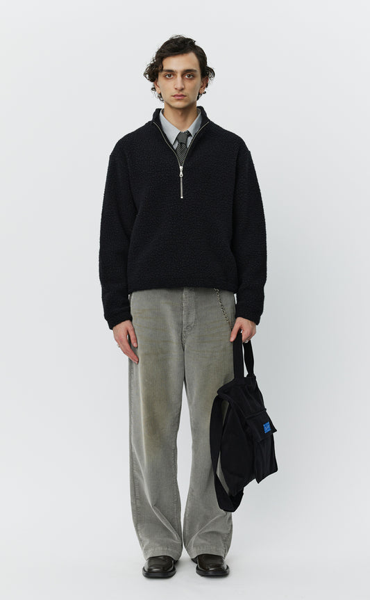 MFPEN Common Half Zip Sweater
