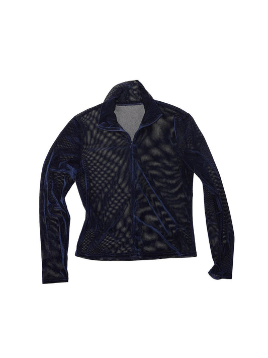Simone Wild Mesh Velvet Ski LS Shirt