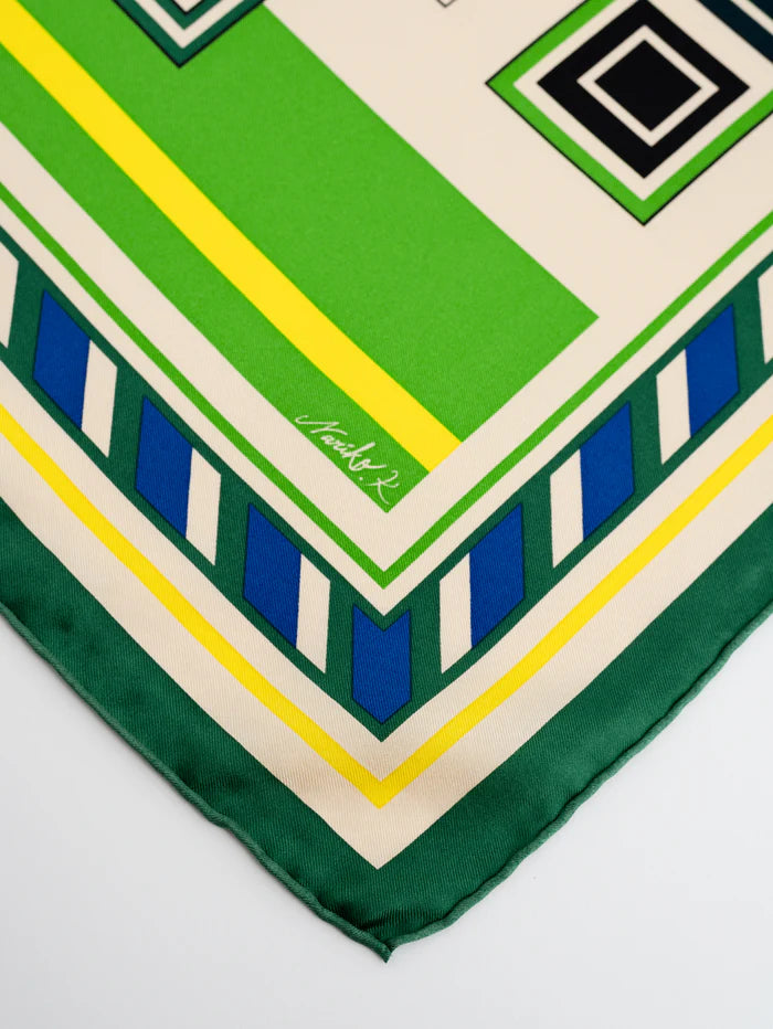 Manipuri Cocktail 65x65 Green