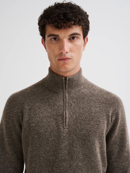 Roberto Collina Half-zip sweater