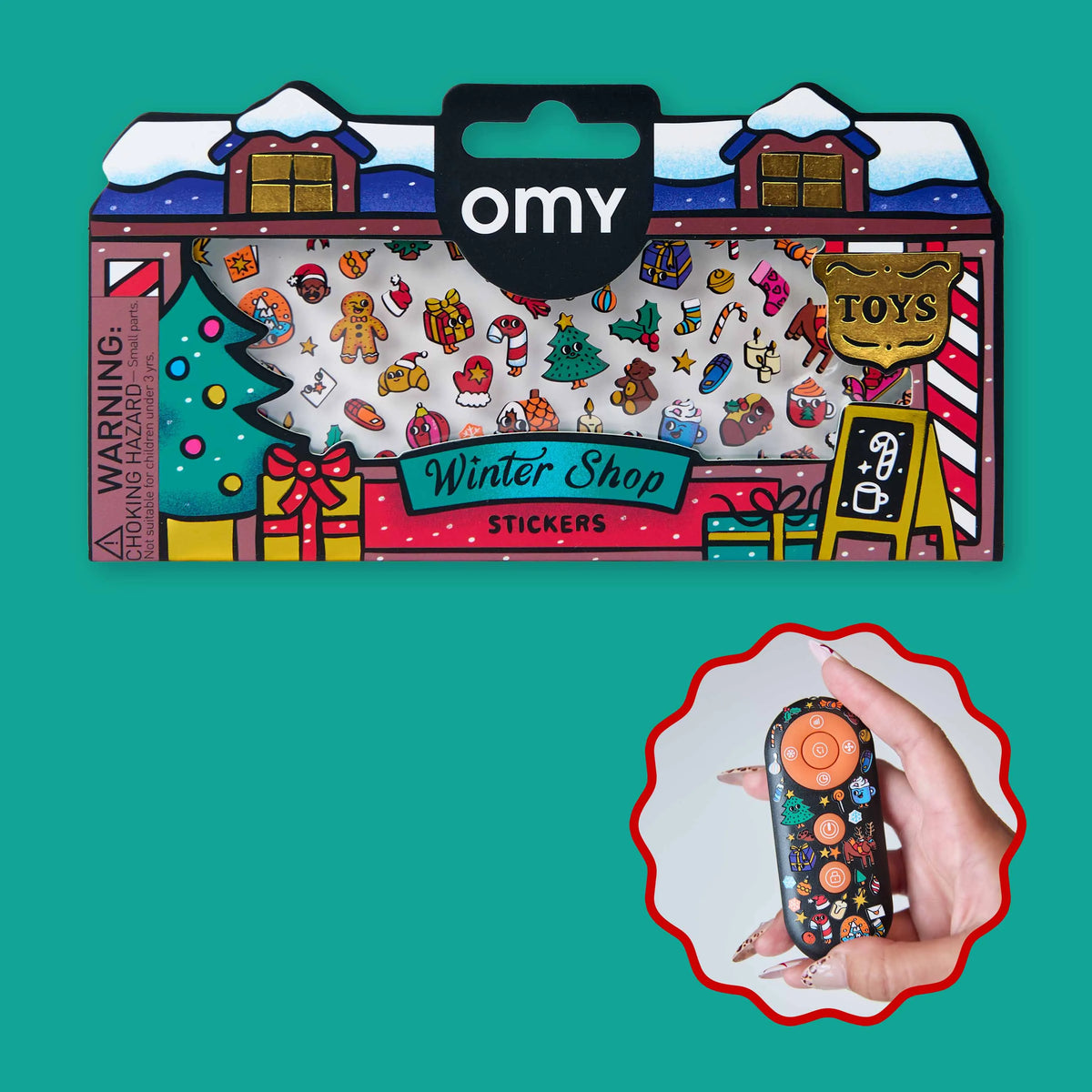 OMY Boutique Fabulous Stickers for Christmas
