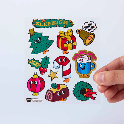 OMY Big Fabulous Stickers for Christmas