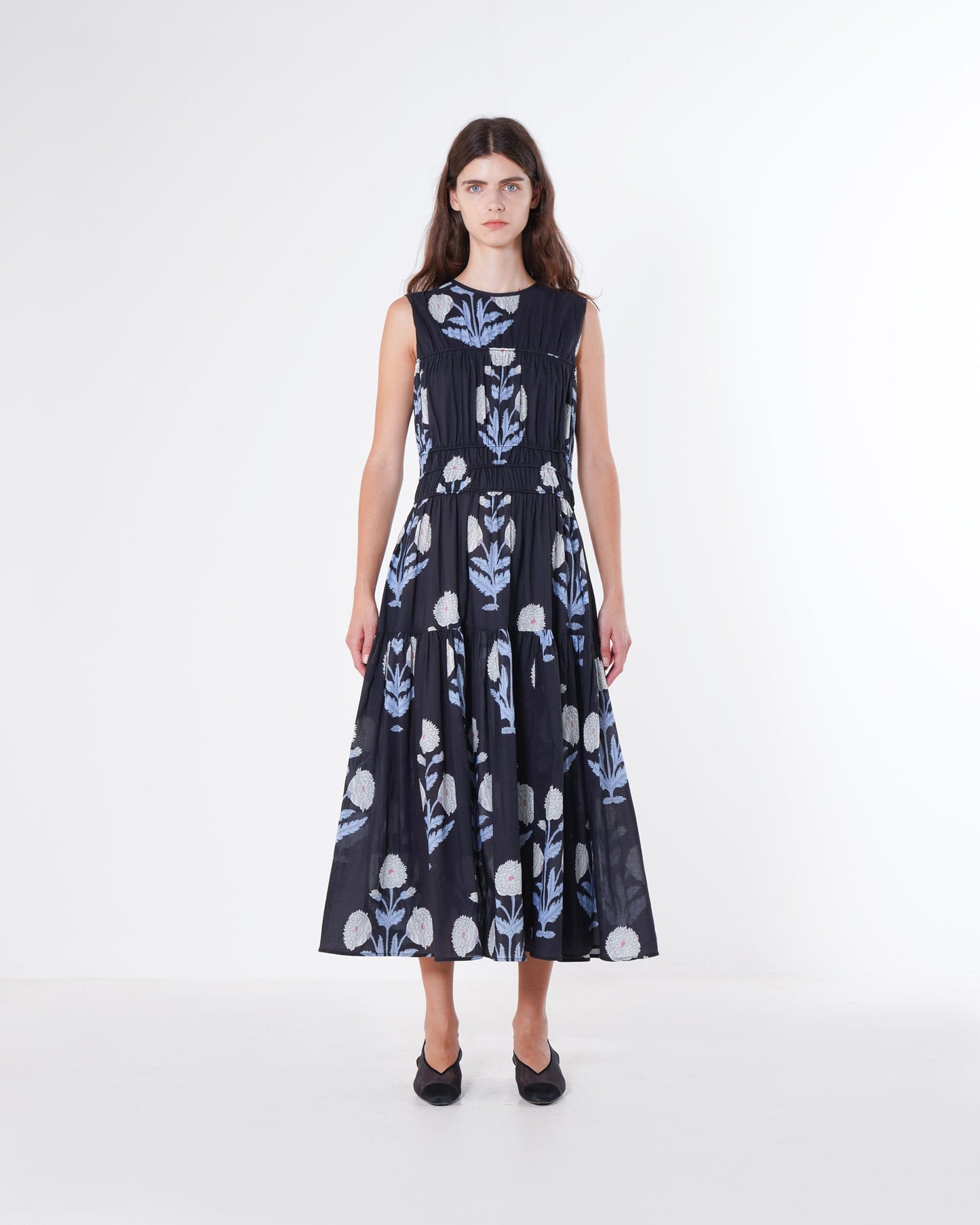 Emin + Paul Triple Gathered Dress DR2605