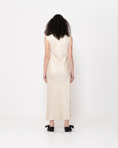 Emin + Paul Satin Slip Dress DR3106