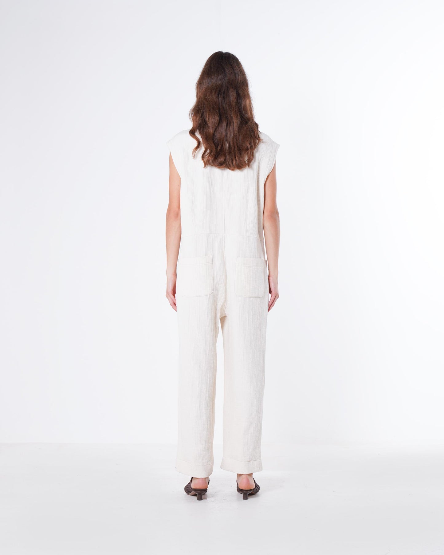 Emin + Paul Sleeveless Utility Jumpsuit DR3202