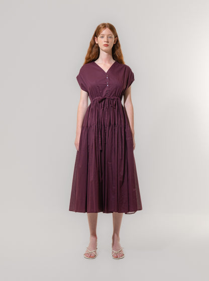 Emin + Paul Shirred Waist Dress