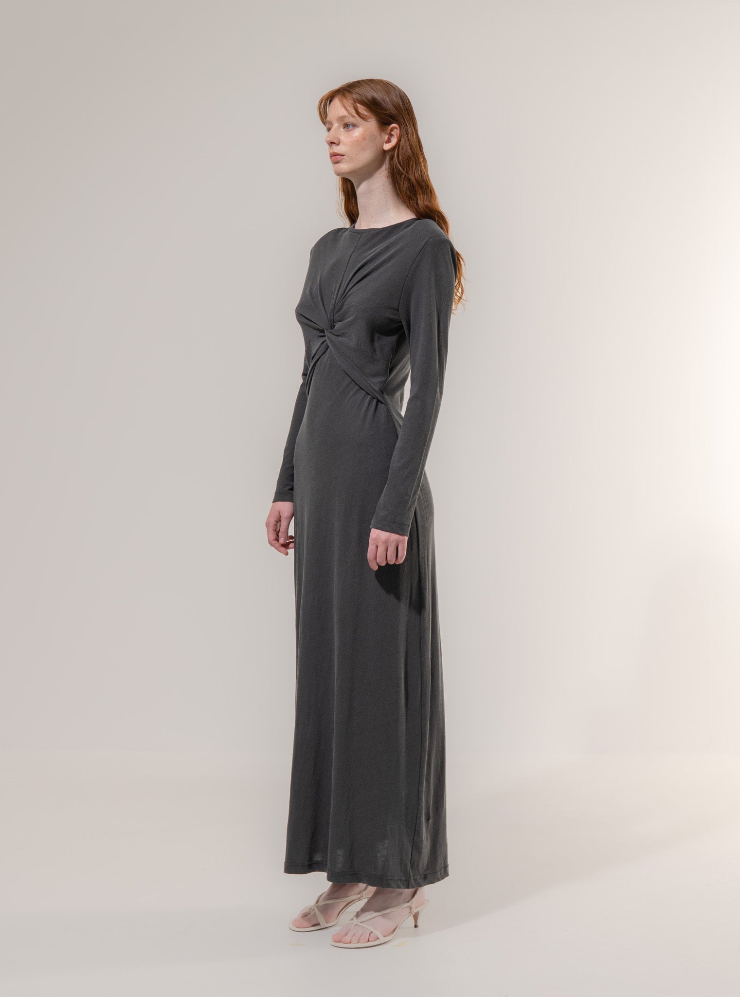 Emin + Paul Draped Twist Dress