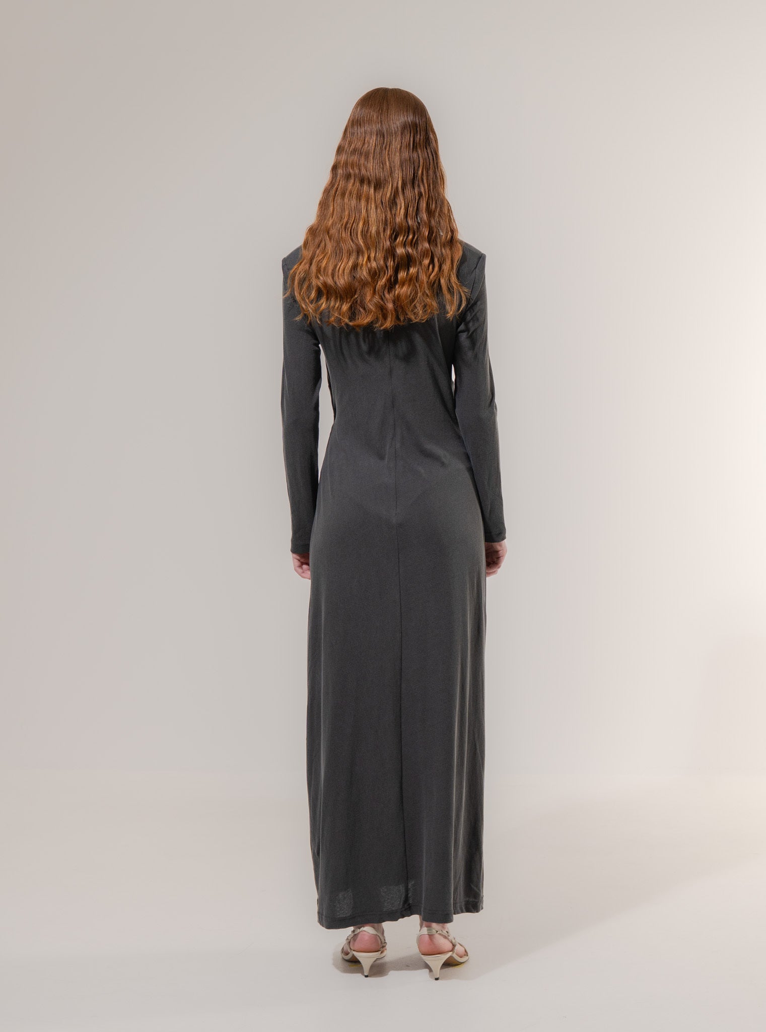Emin + Paul Draped Twist Dress