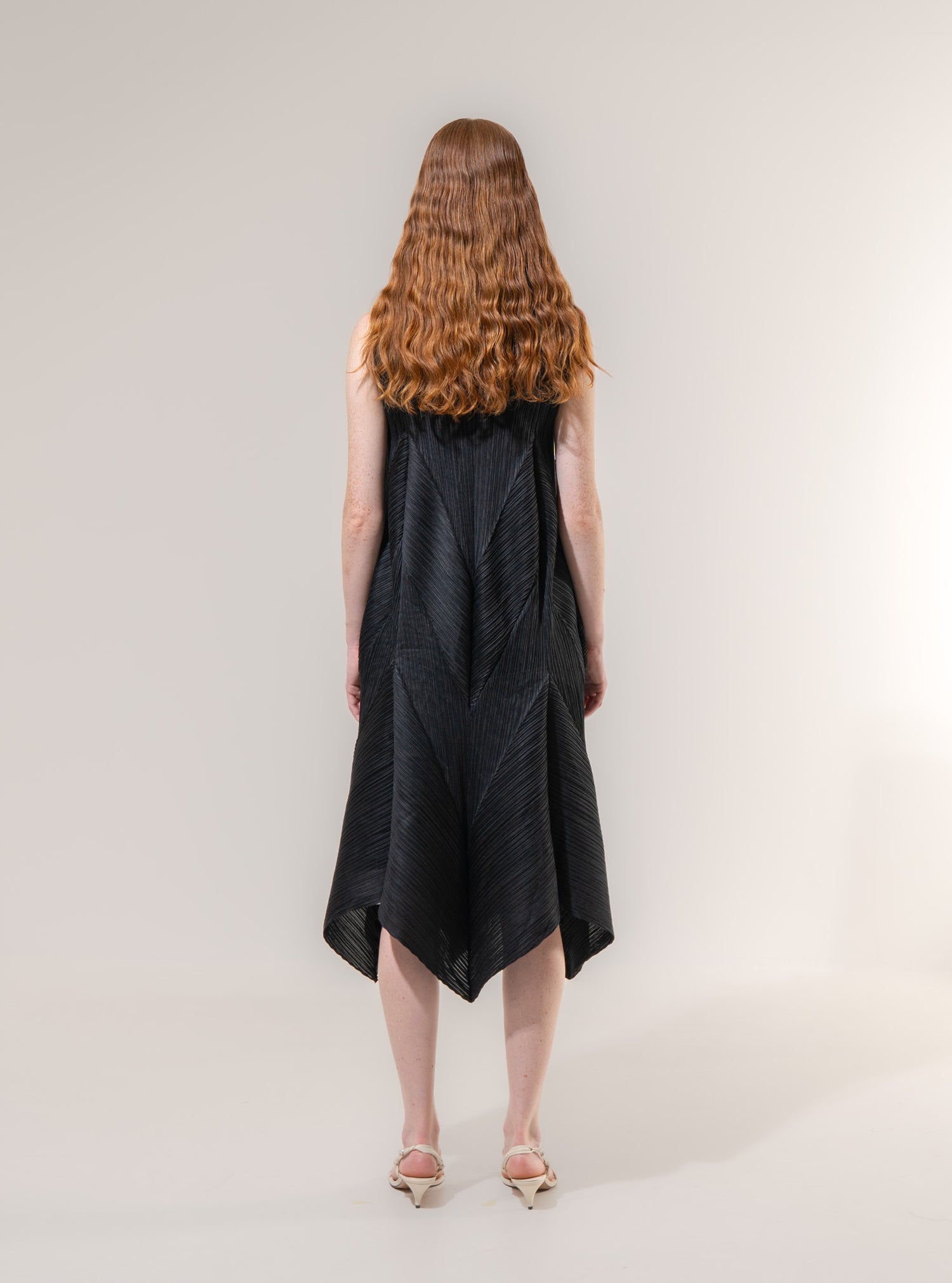 Emin + Paul Sculpt Pleats Dress