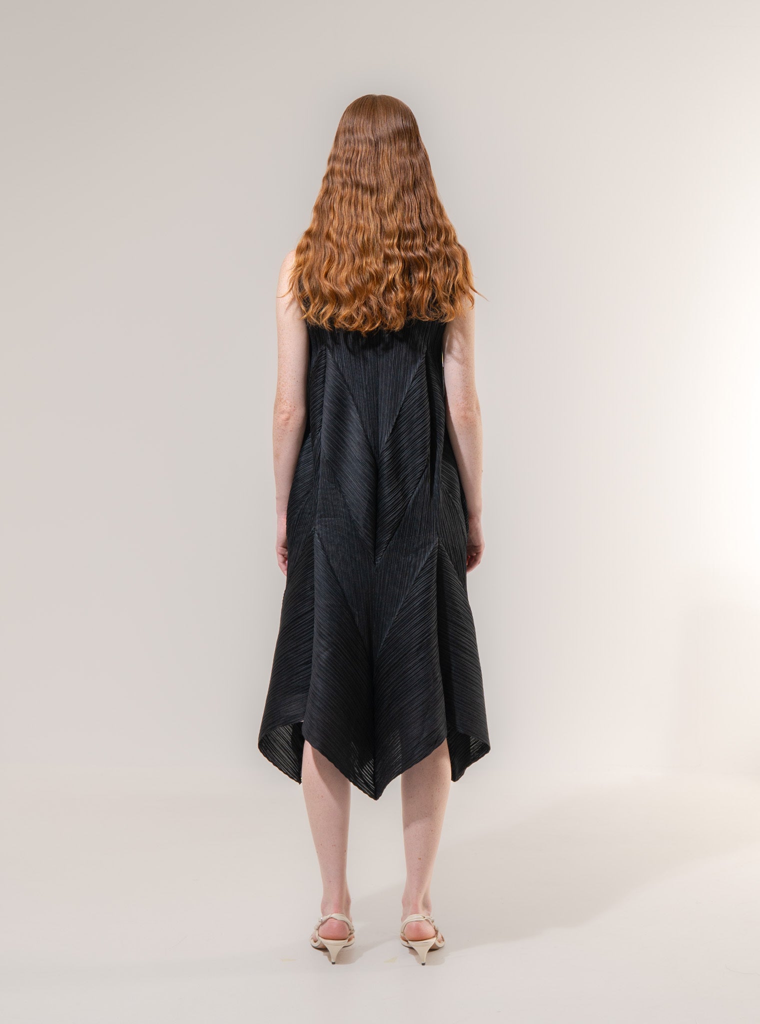 Emin + Paul Sculpt Pleats Dress