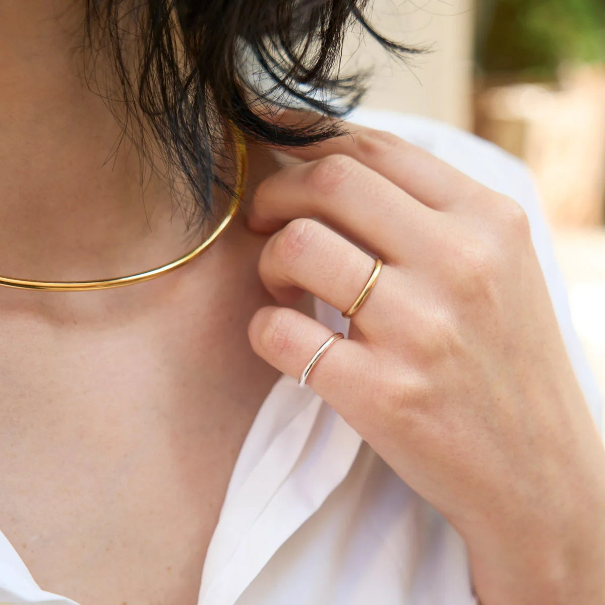 ALT Paris Ring 2mm gold vermeil
