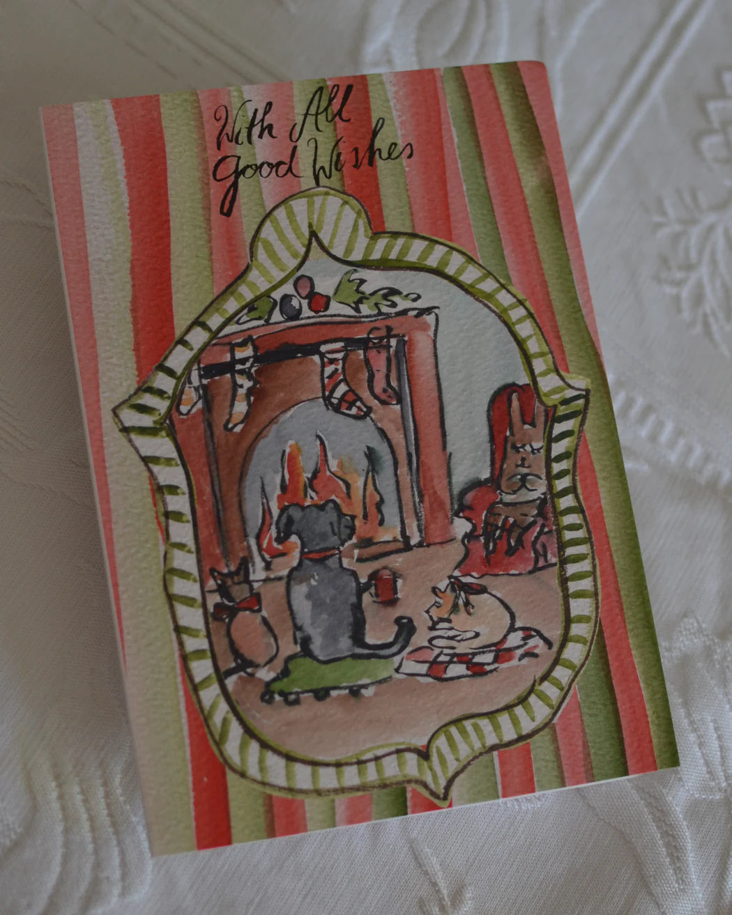 Family Affairs With All Good Wishes Card
