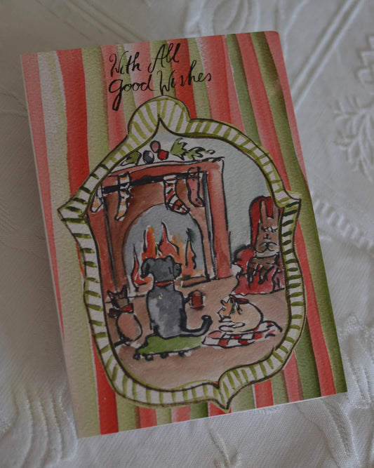 Family Affairs With All Good Wishes Card