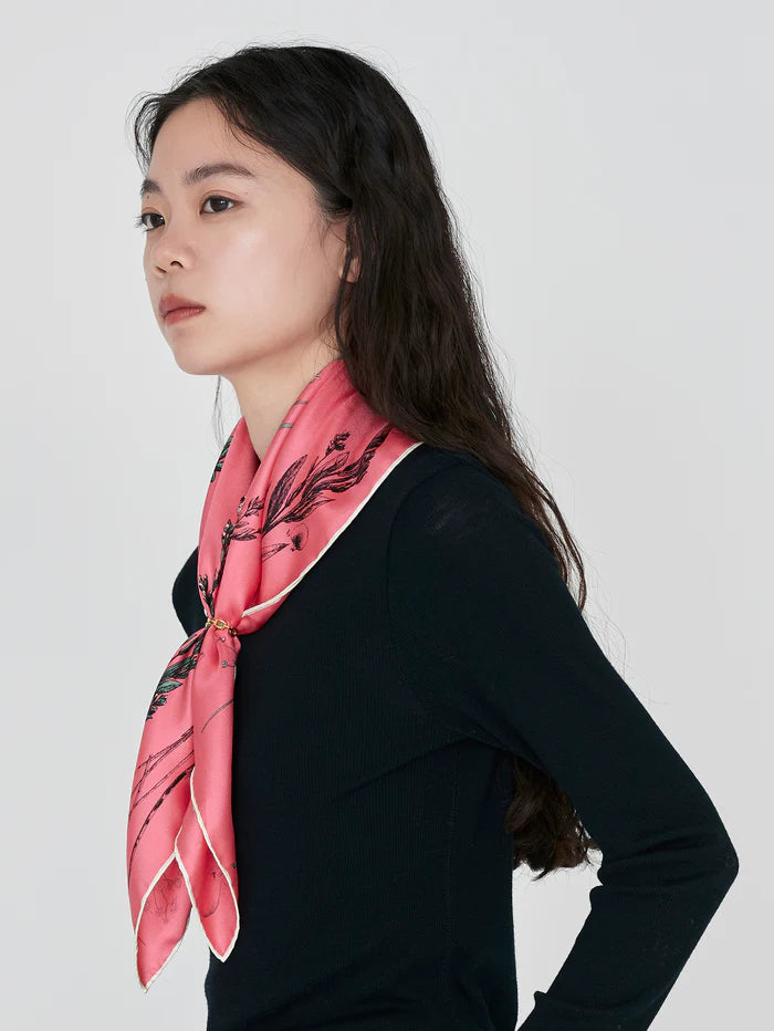 Manipuri Botanical 65x65 Pink
