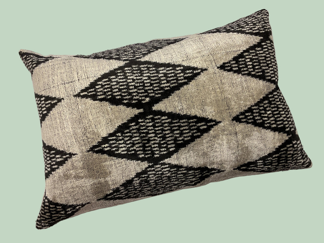 Velvet Cushion Rhombus 40X60