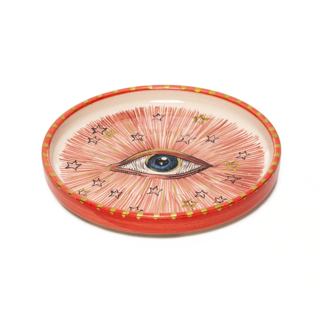 Feeling Good Inside Eye Plate Pink
