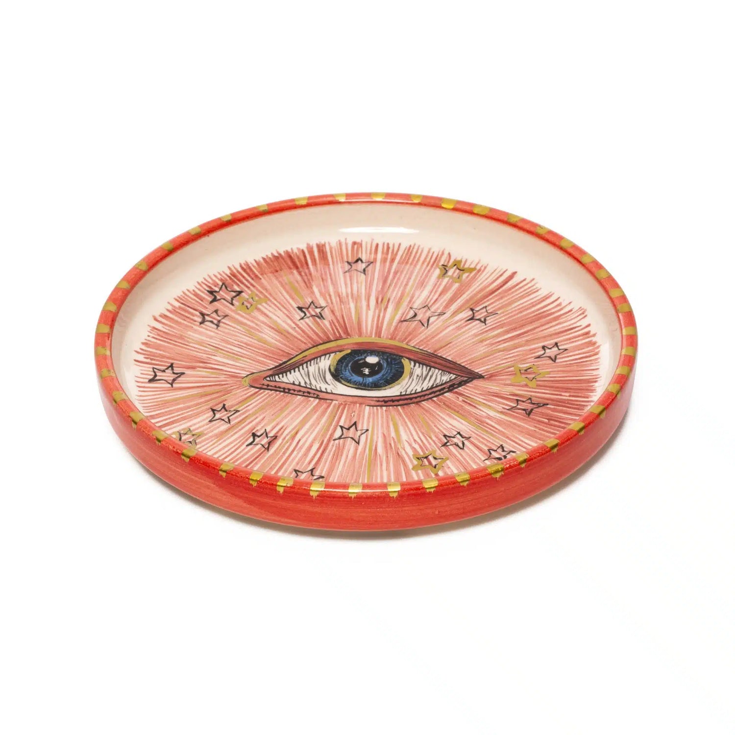 Feeling Good Inside Eye Plate Pink