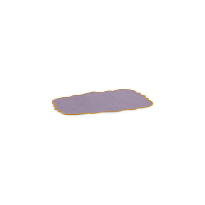 BITOSSI HOME Set 2 Scalloped Palcemats LILAC ocra