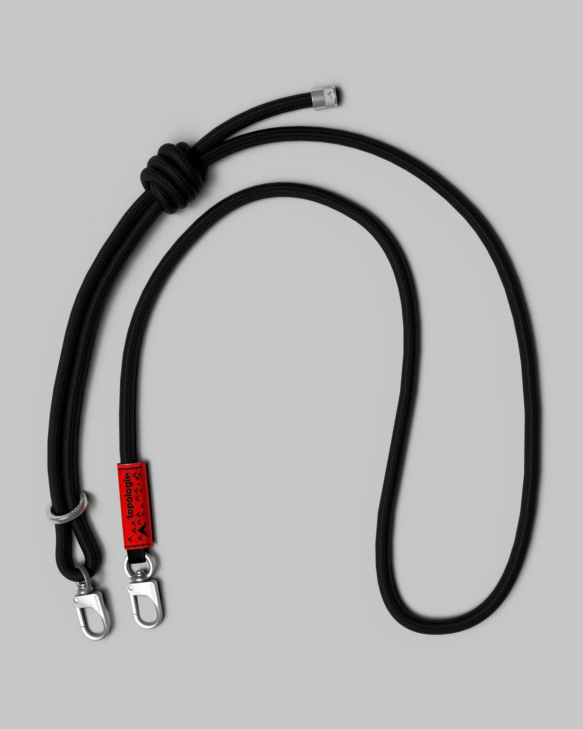 TOPOLOGIE 8.0mm Rope Strap Black Solid